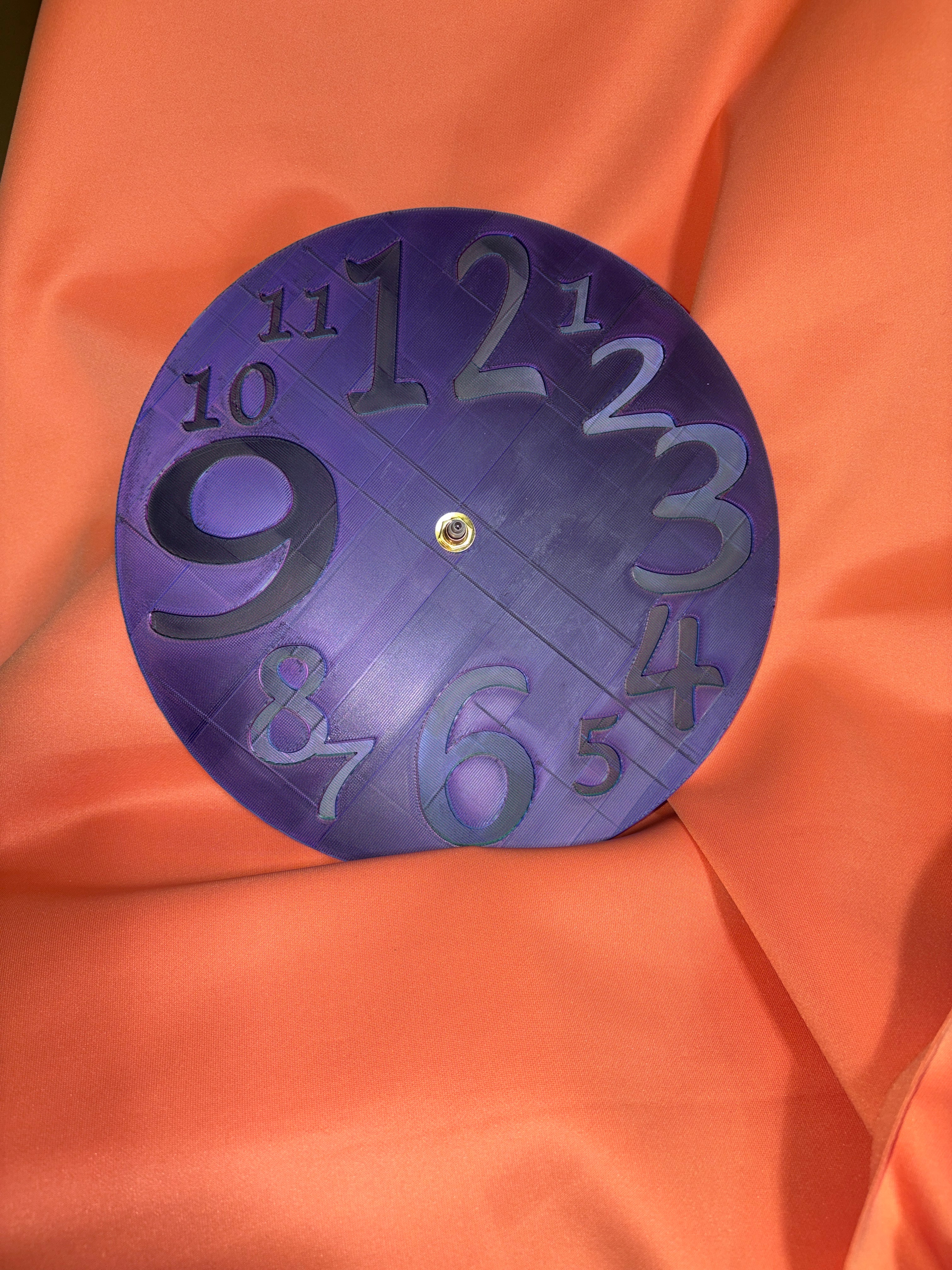 Discounted pre-made 3D printed clocks