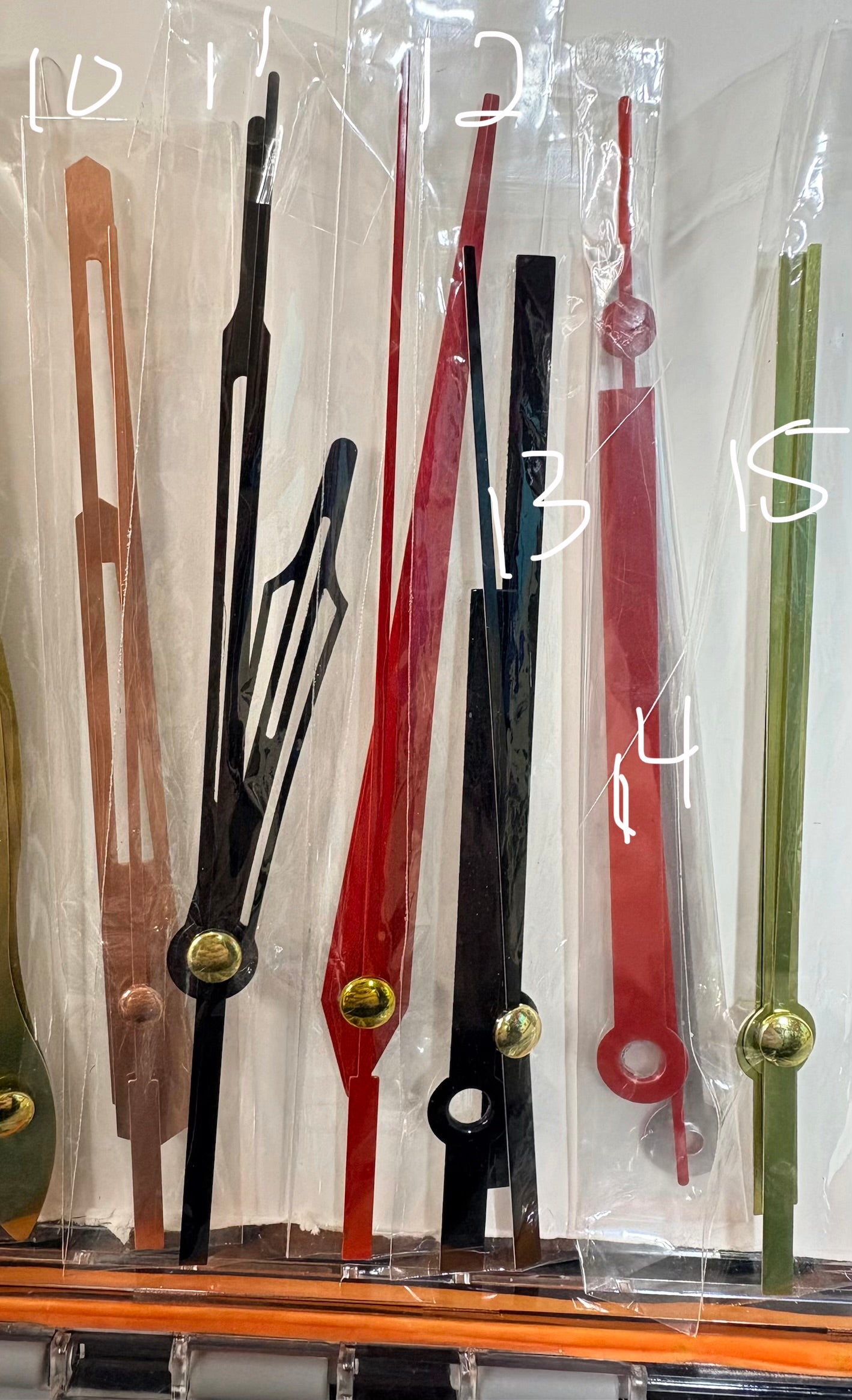 10” pre-made 3D printed clocks