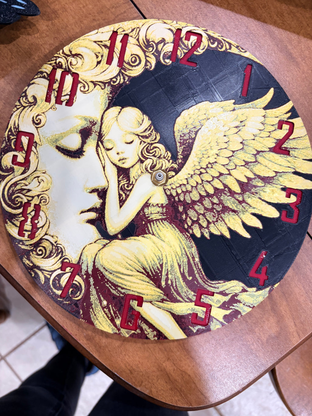 10” pre-made 3D printed clocks