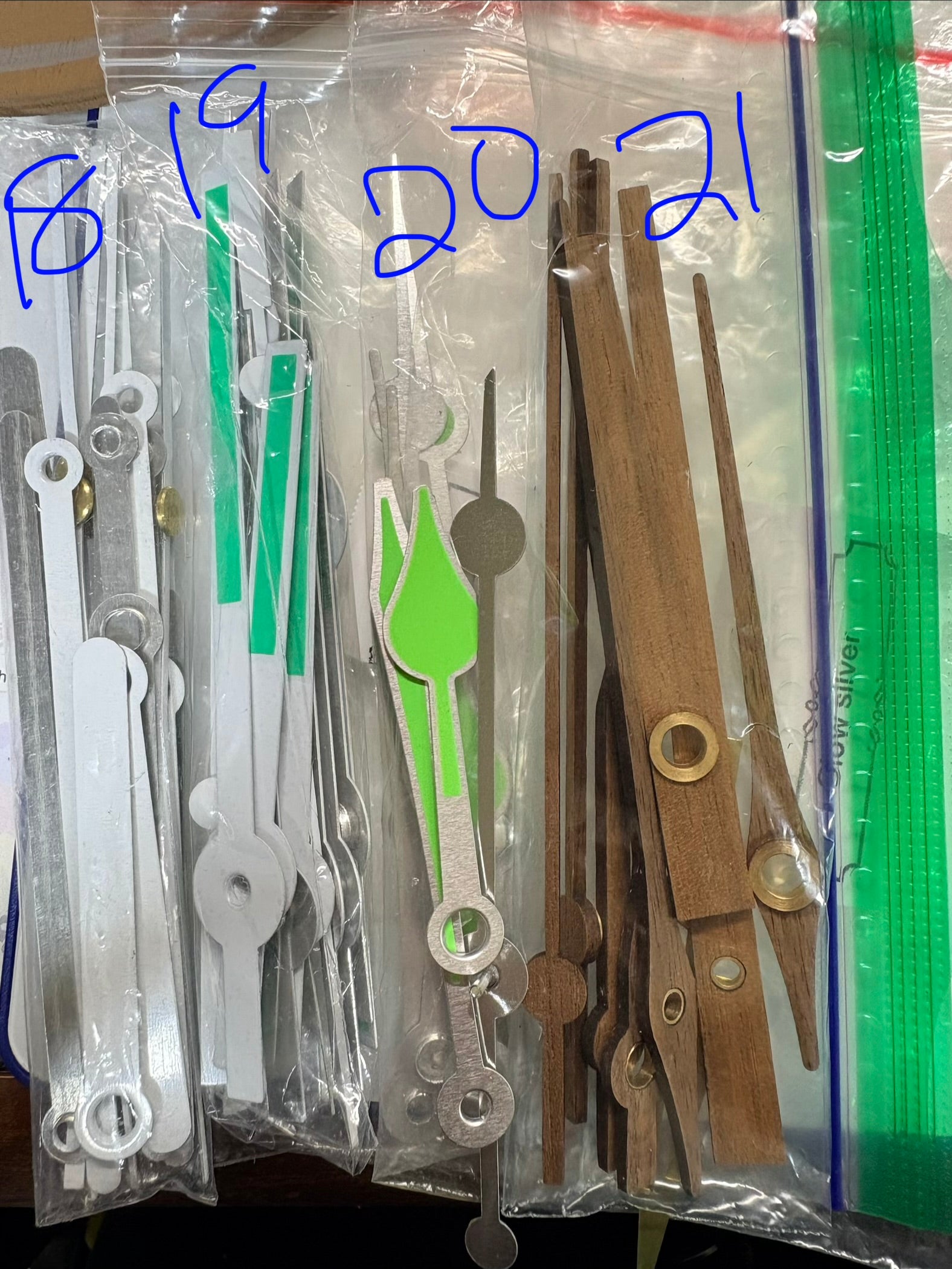 10” pre-made 3D printed clocks