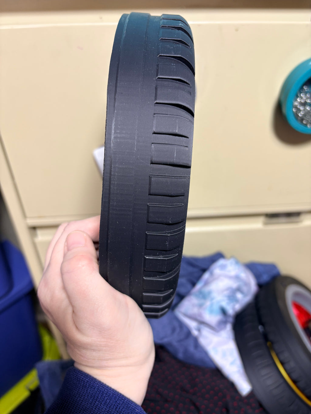 10” pre-made tire clocks