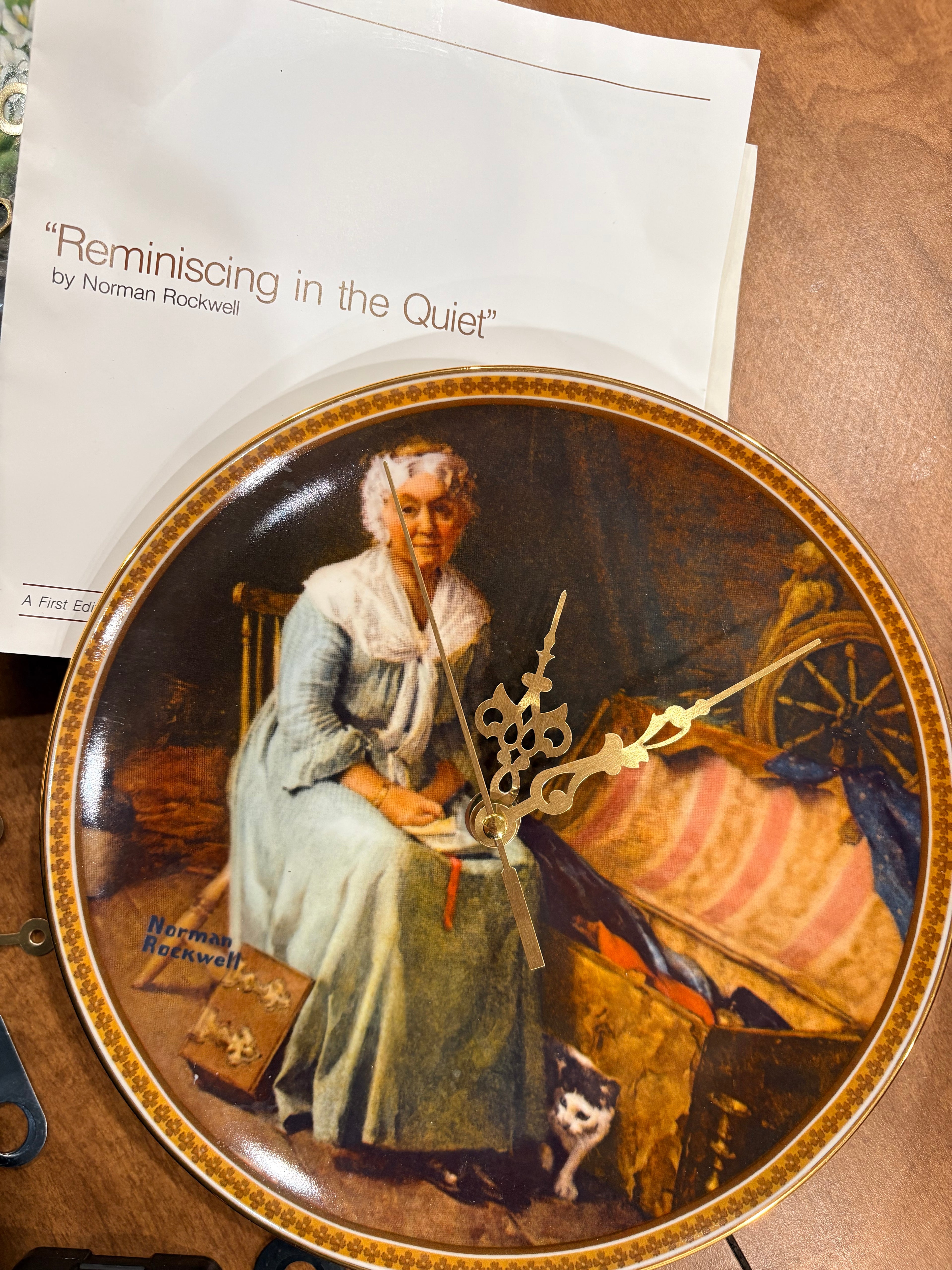 Reminiscing in the quiet